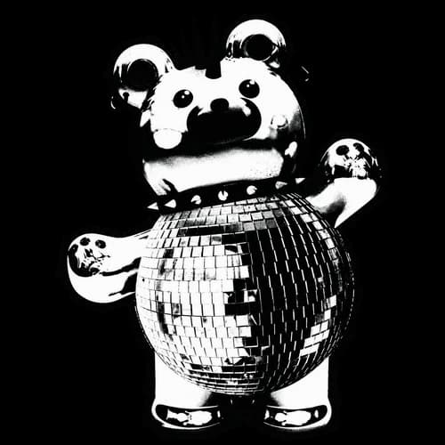 Goth disco bear roomie